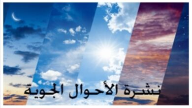 نشرة الأحوال الجوية